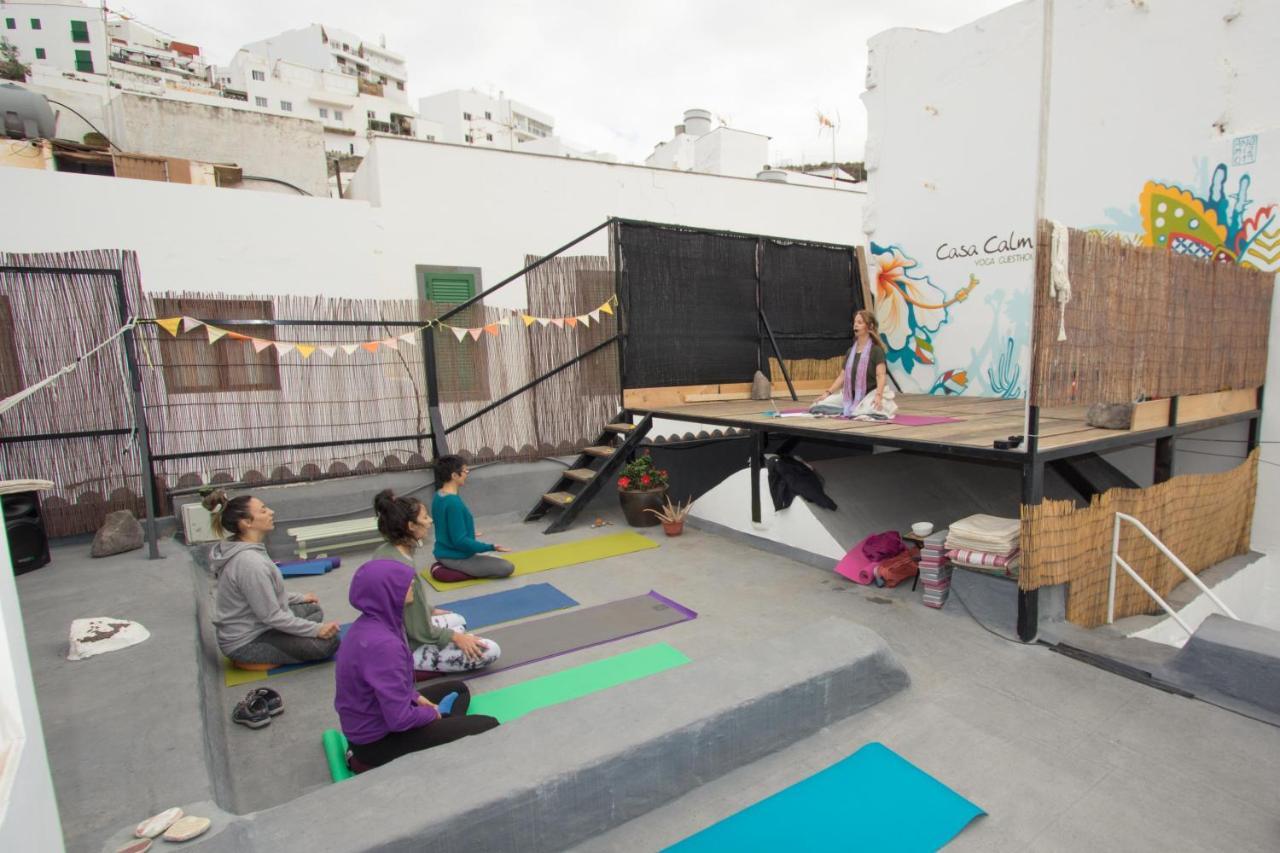 Casa Calma Yoga Guesthouse Agaete  Kültér fotó